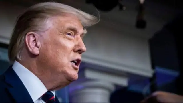 President Trump don chop accuse several times say im no take di virus serious for di early stage