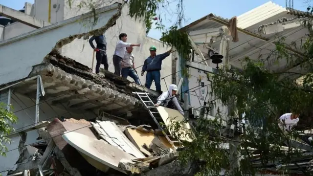 मेक्सिको सिटी में भूकंप