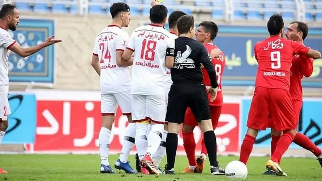 شکست نساجی مقابل شهرخودرو در روز کارت باران داور