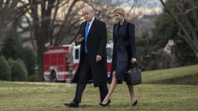 Donald Trump e Ivanka Trump