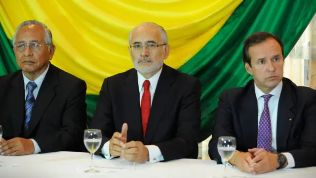 Líderes de oposición en Bolivia