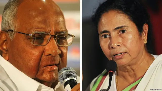 शरद पवार आणि ममता बॅनर्जी