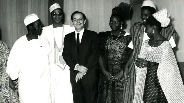 Koča Popović u ambasadi Malija