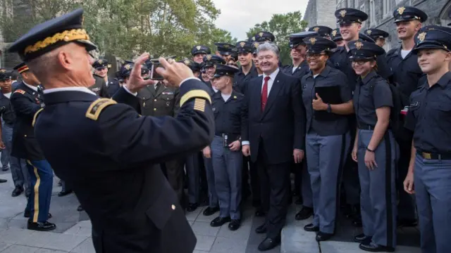 Порошенко у Вест-Пойнт