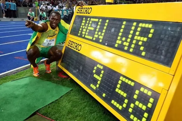 ஓட்டப் பந்தயங்களில் பல வரலாற்று பதிவுகளை முறியடித்தவர் உசைன் போல்ட்