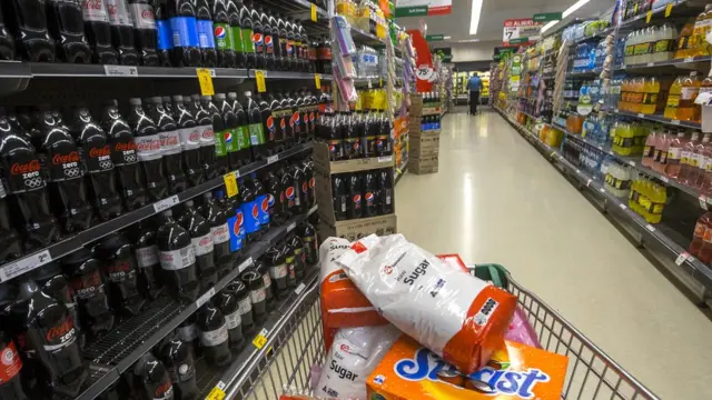 Productos con azucar.