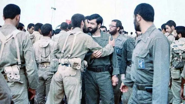 محسن رضایی در جبهه