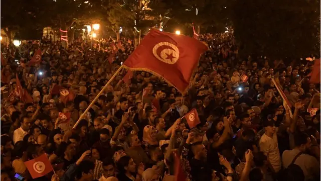 تظاهرة تونسية