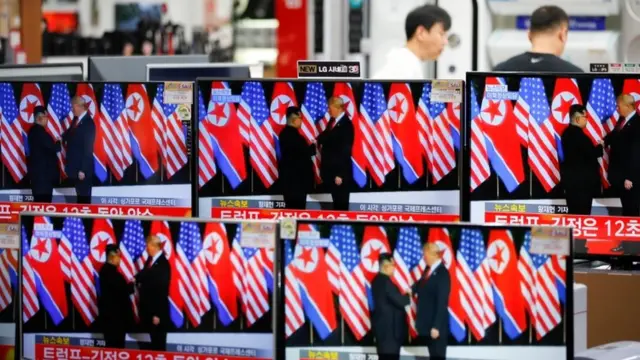 किम जोंग उन और ट्रंप