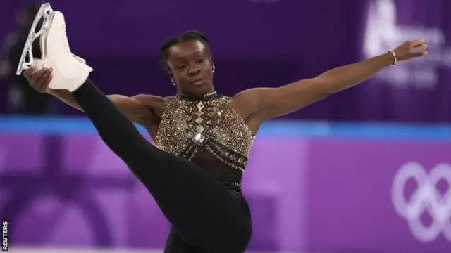 احتلت المتسابقة الفرنسية، ماي بيرينيس مايت المرتبة التاسعة في التزلج المفرد في البرنامج القصير.