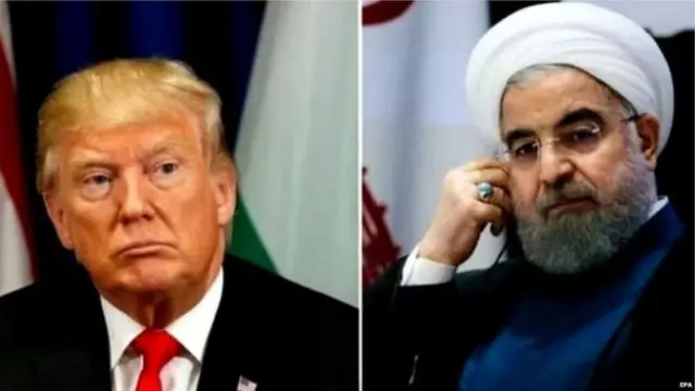 ट्रंप और रूहानी