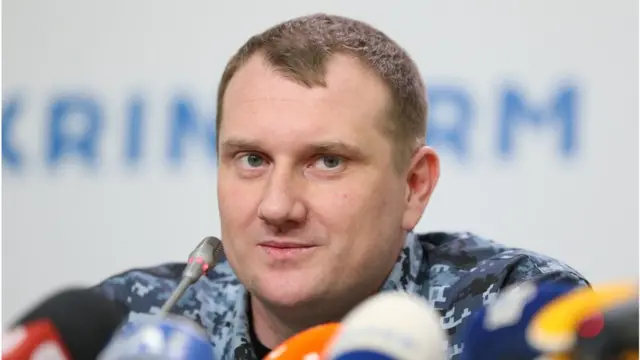 Капитан второго ранга Денис Гриценко