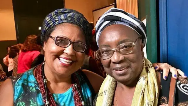 Mãe Nilce de Iansã et sa tante, Mãe Meninazinha d'Oxum