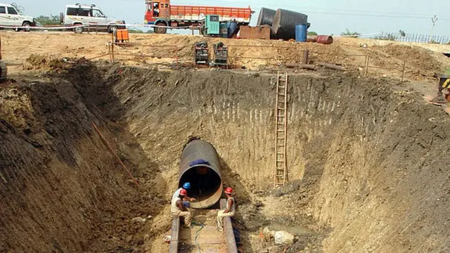 तेल पाइपलाइन