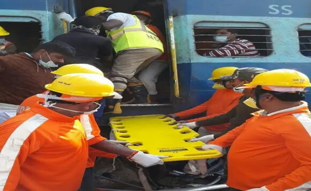 हीराखंड रेल हादसा