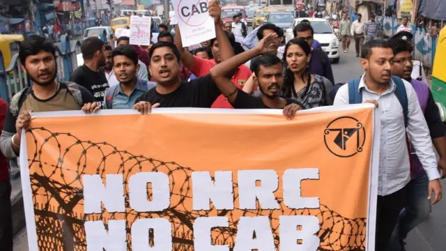 नागरिकता क़ानून के विरोध में रैली