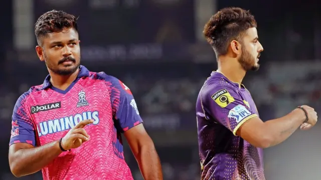 संजू सैमसन और नीतीश राणा