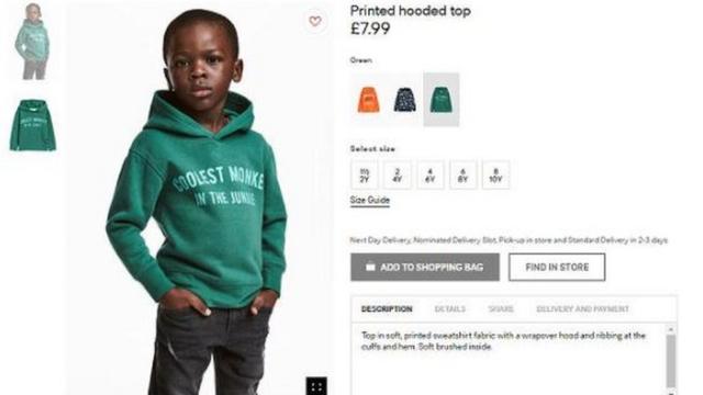 South Africa: Police don end attacks for H & M shops ontop racist advert -  BBC News Pidgin