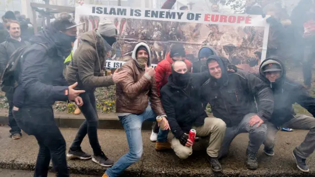 протест в брюсселе