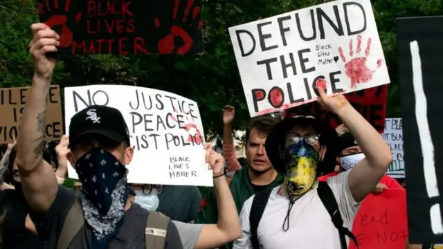 تظاهرات در دنور آمریکا