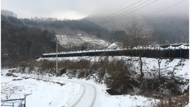 ઉત્તર કોરિયાની સરહદ