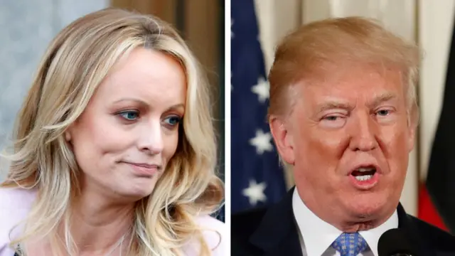 Дэниэлс и Трамп