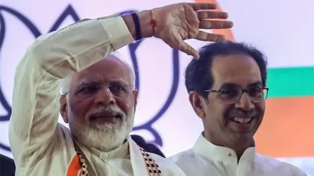 नरेंद्र मोदी, उद्धव ठाकरे