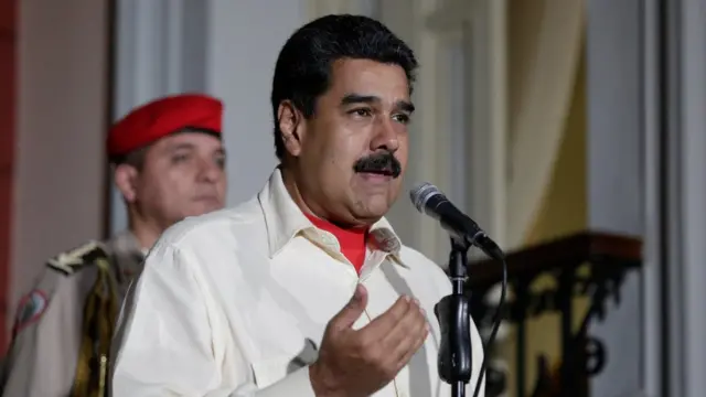 Nicolás Maduro, presidente de Venezuela