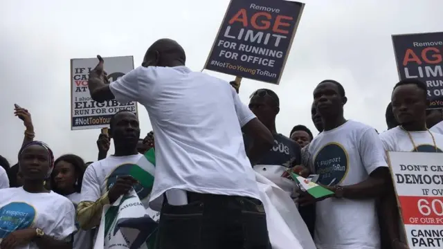 Masu zanga-zanga a Nigeria