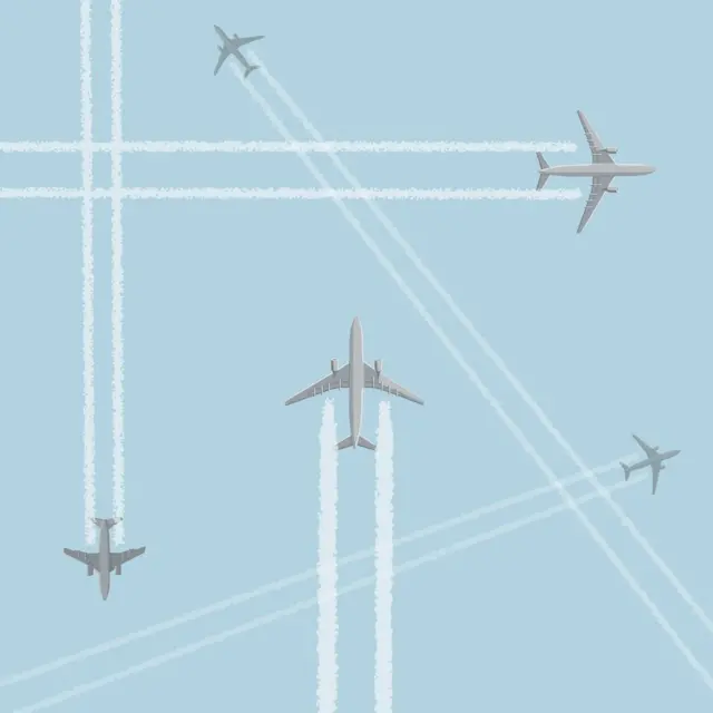 Aviones de arriba para abajo
