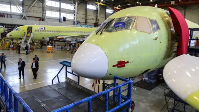 "Сухой Суперджет" на авиазаводе