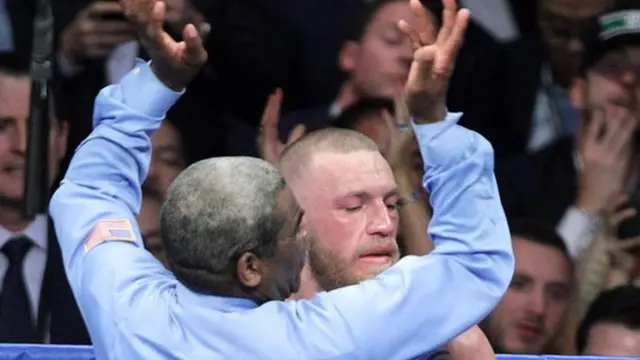 Conor McGregor stopped