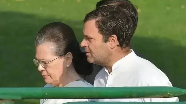 राहुल गांधी, गुलाम नबी आझाद, सोनिया गांधी, काँग्रेस