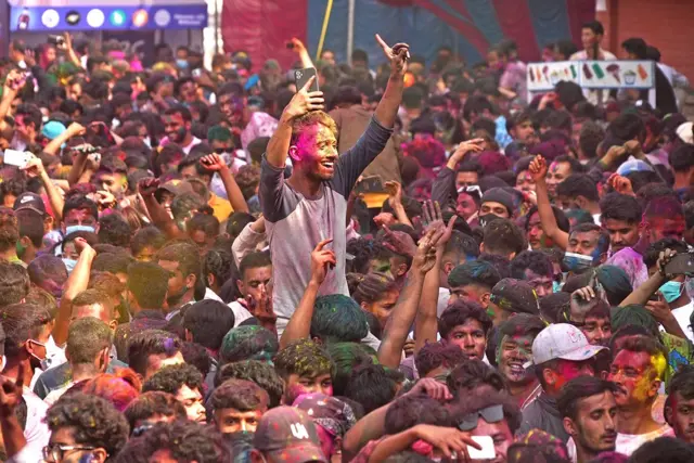 काठमाण्डूमा फागु पूर्णिमा