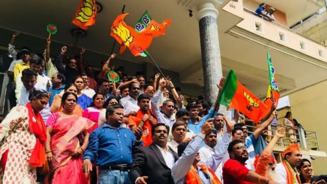 ભાજપના કાર્યકરોમાં વિજયનો ઉત્સાહ