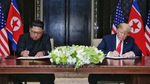 டிரம்ப் - கிம்