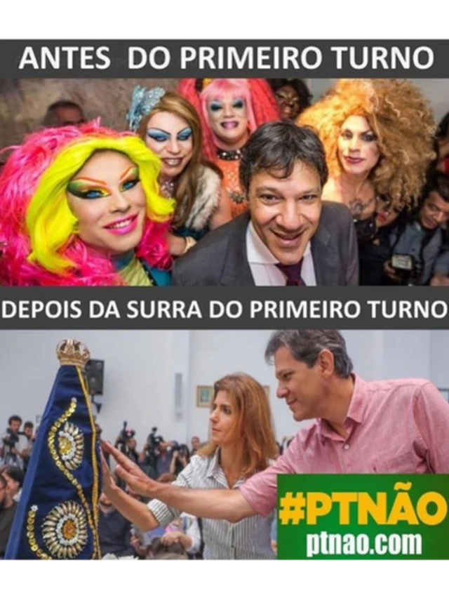 Montagem com duas fotosblue wizard betanoHaddad