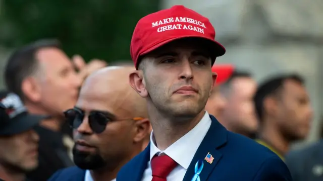 Marcha de activistas de la corriente alt-right