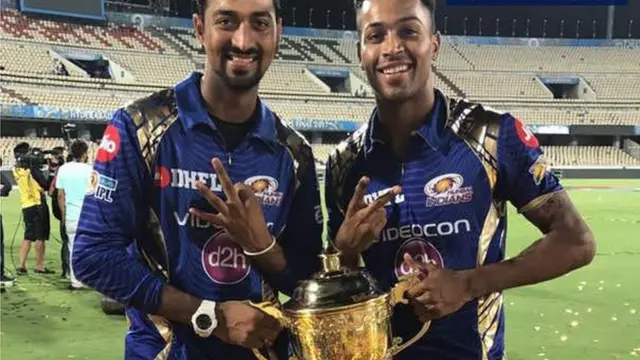 क्रुणाल और हार्दिक पांड्या