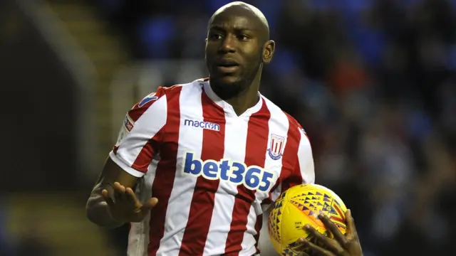 Benik Afobe wa Stoke City