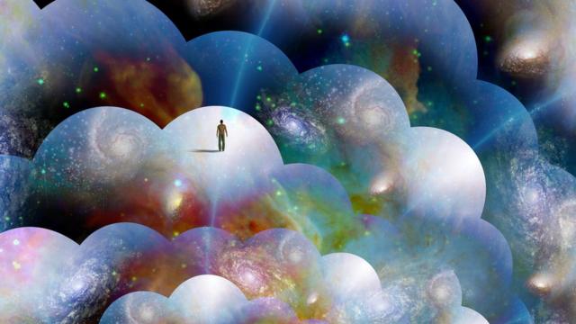 Ilustraçãomega sena gigahomem minúsculomega sena gigaummega sena gigamuitos mundos