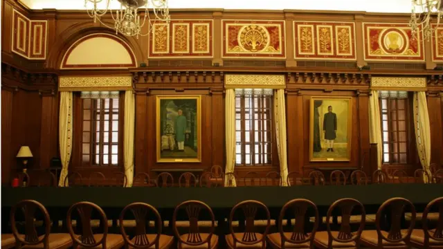 அசோகா மண்டபத்தையடுத்து அமைந்துள்ள அரசு விருந்தினர் விருந்தோம்பல் அறை