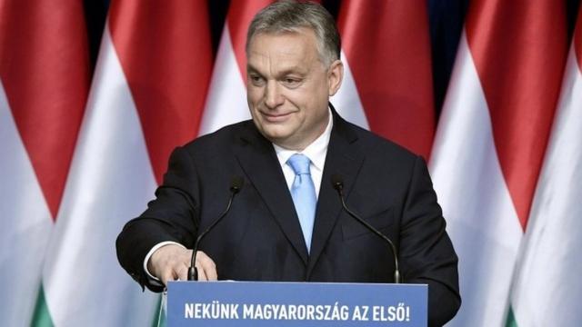 (캡션) 헝가리의 오르반 총리