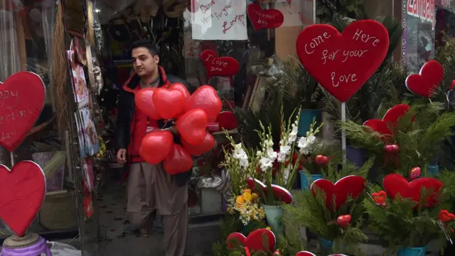 Afganistan'da sevgillier günü