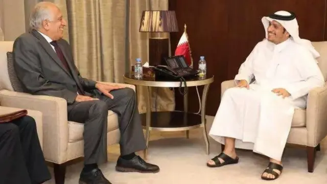 زلمی خلیلزاد قطر کې