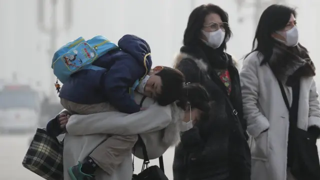 Cina, Beijing, polusi