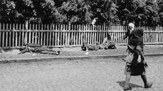 Жертвы голода.