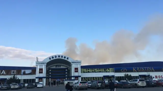 Sədərəkdə yanğın