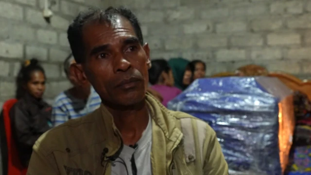 Siprianus Lekibeda, keluarga dari almarhum Sesilia yang juga pernah merantau ke Sabah.