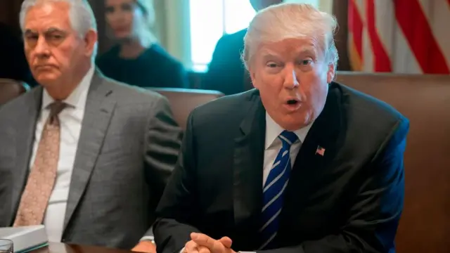 Дональд Трамп та Рекс Тіллерсон